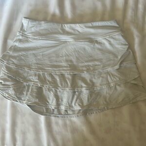 athleta girl white skirt size medium